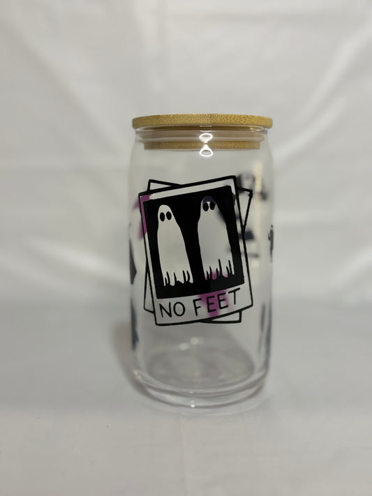 Beetlejuice Beer Can Glass