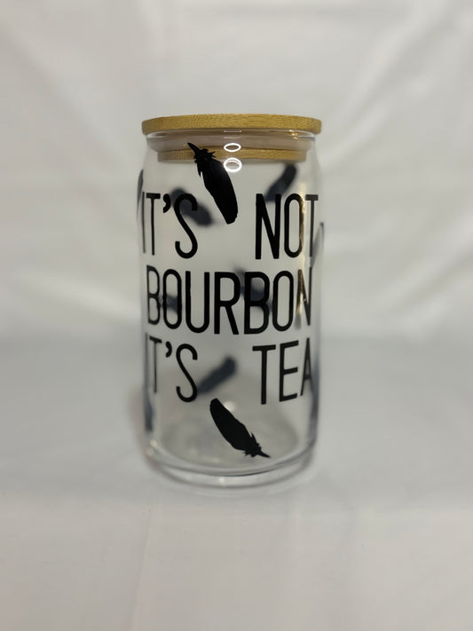 Bonnie Bennett Beer Can Glass