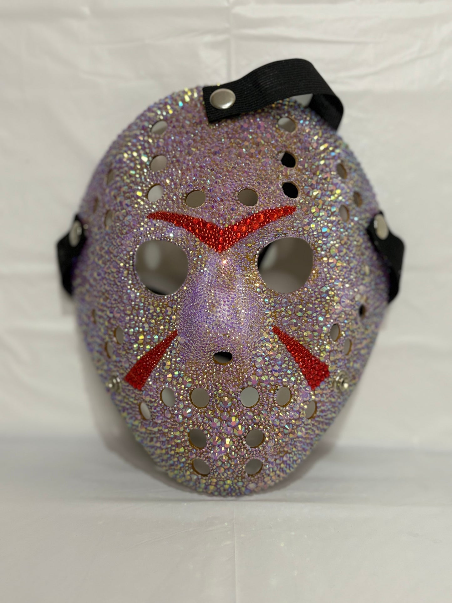 Rhinestoned Jason Mask