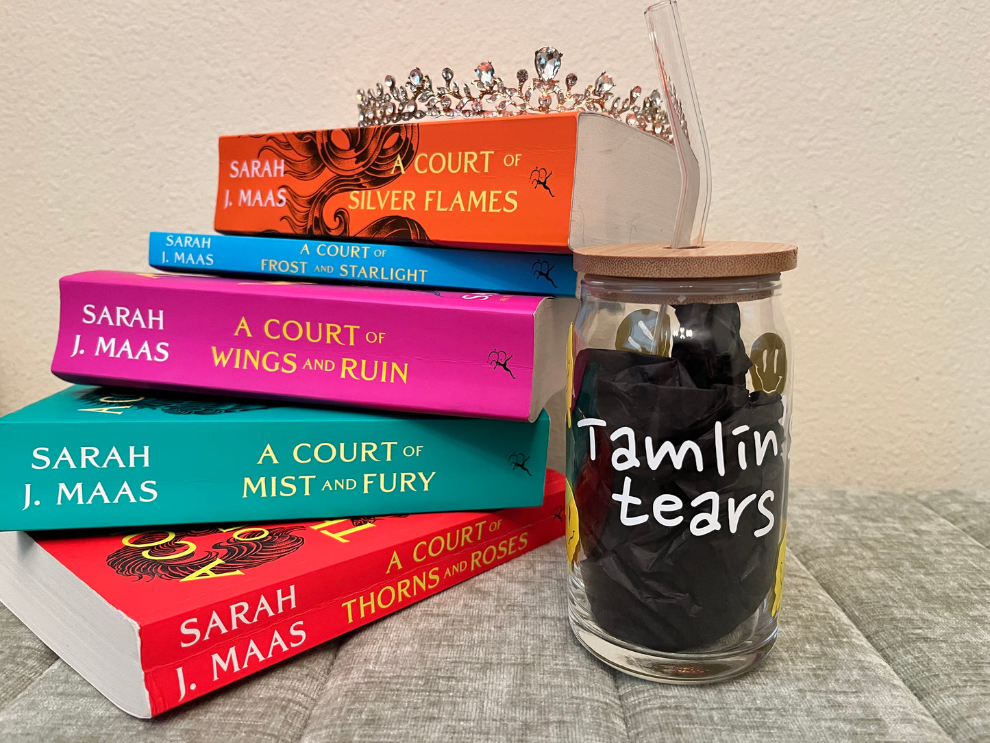 Tamlin's Tears Beer Can Glass